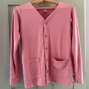 Little & Lively Coral Pink Cardigan